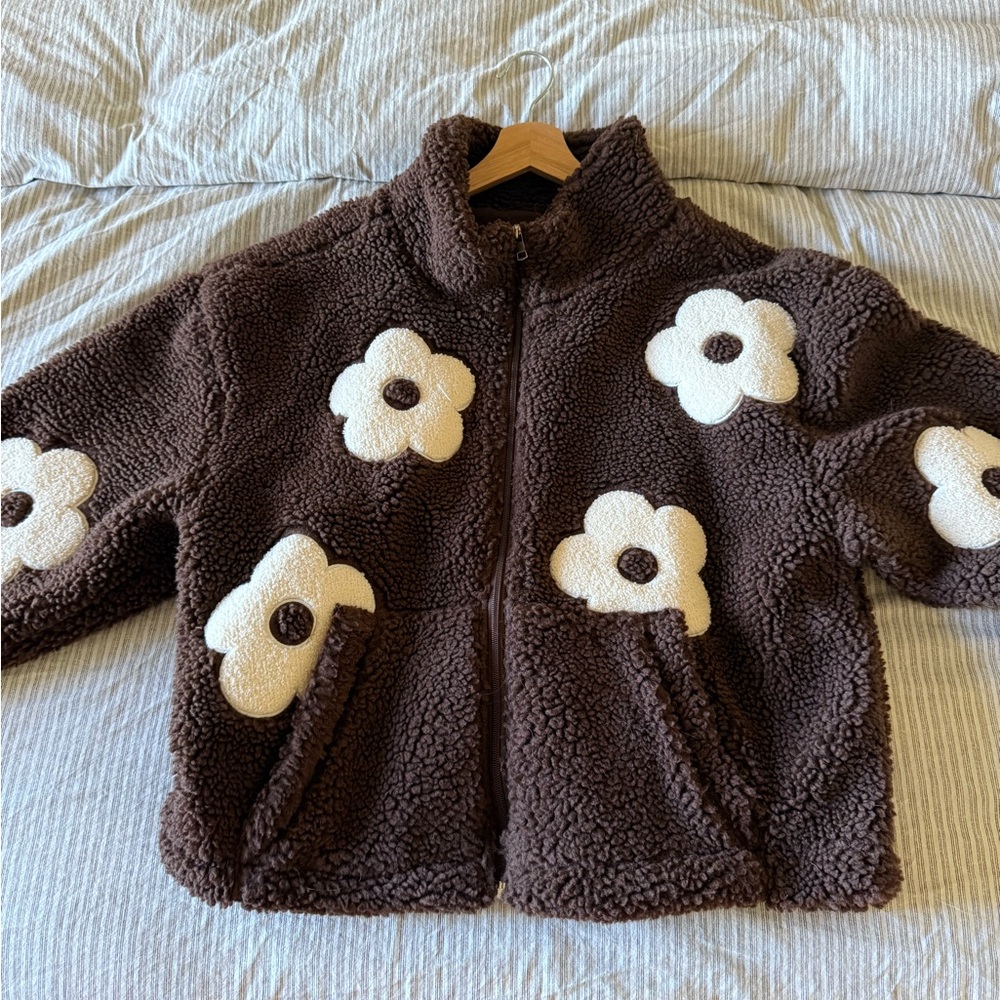 Brown Teddy Jacket